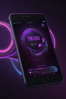 Smartfon z aplikacją Nnv Casino